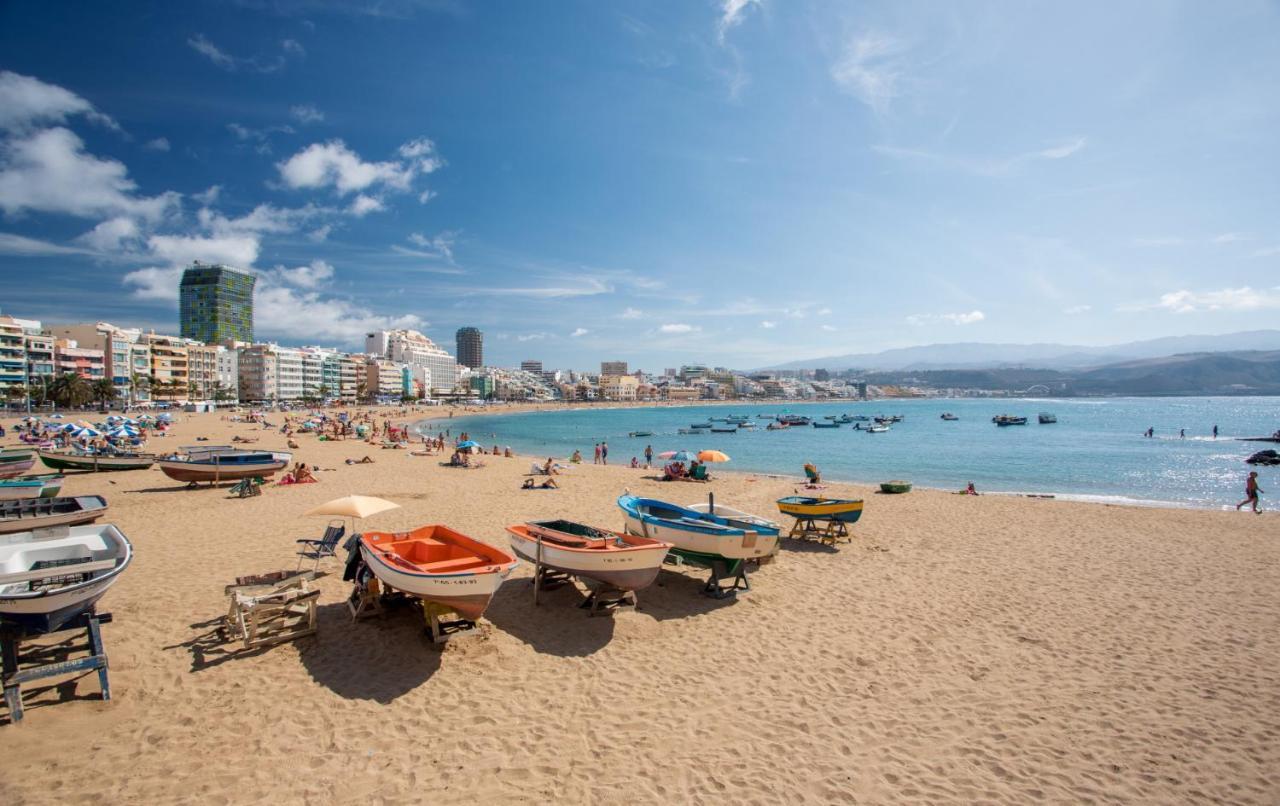 לאס פאלמס דה גראן קנאריה Huge Balcony Over Las Canteras By Canariasgetaway מראה חיצוני תמונה